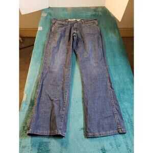 Men's Blue Bootcut Jeans